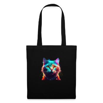 Cat Colorful - Tote Bag - black - Front