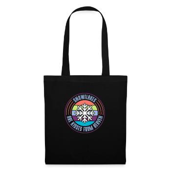 Snowflake - Tote Bag - black - Front