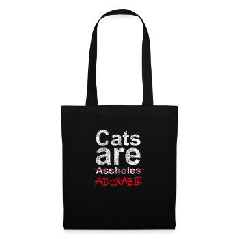 Adorable Cats 1 - Tote Bag - black - Front