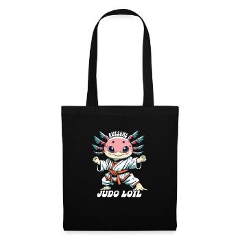 Judo - Sac en tissu - noir - Devant