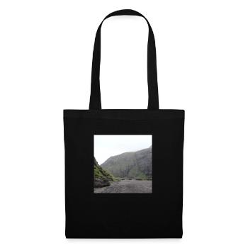 Islande - Sac en tissu - noir - Devant