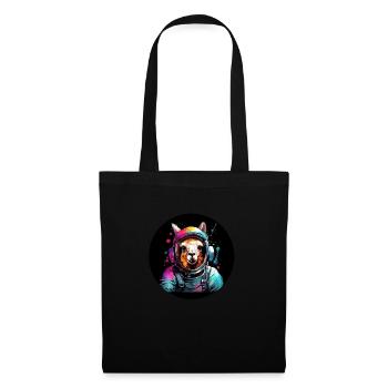 Space Llama - Tote Bag - black - Front
