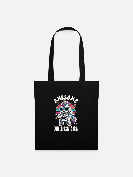 Jiu Jitsu - Stoffbeutel - Schwarz