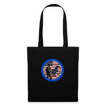 Veteranen,Veteran,Waffenstillstand,US-Armee,Marine, - Stoffbeutel - Schwarz - Vorne