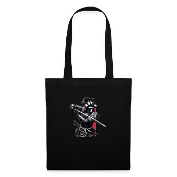 Samurai - Stoffbeutel - Schwarz - Vorne