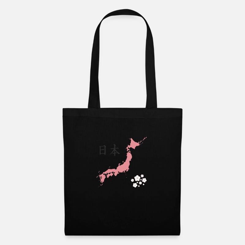 Japan - Tote Bag - black
