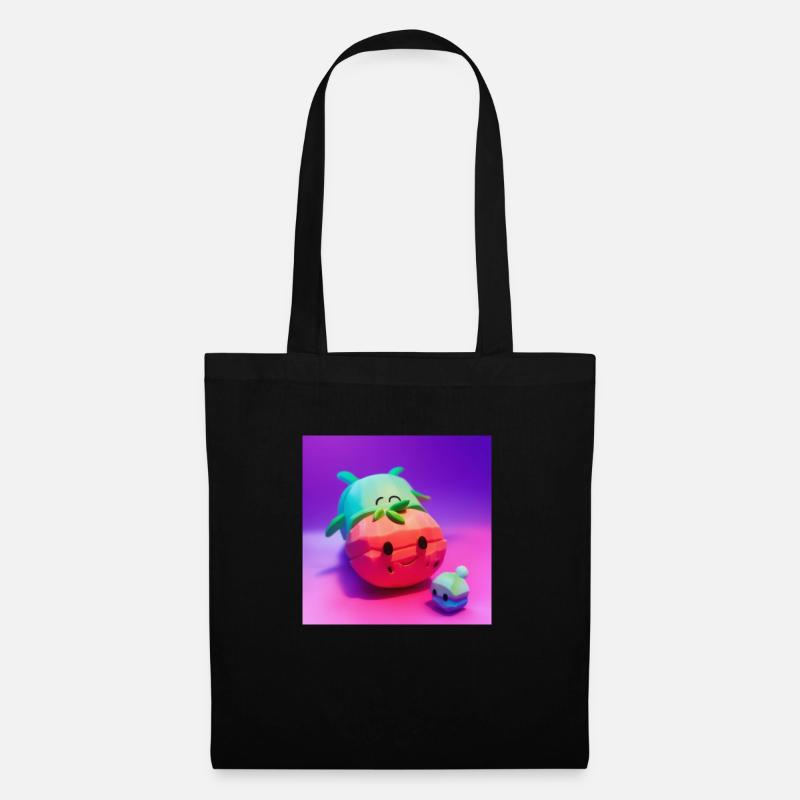 Watermelon - Stoffbeutel - Schwarz