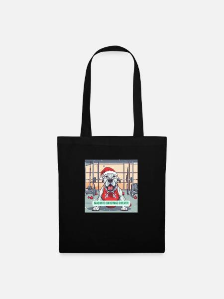 The Jingle Bells - Doggy Edition - Tote Bag - black