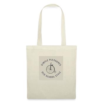 Simple Pleasures Bike Design - Tote Bag - nature - Front