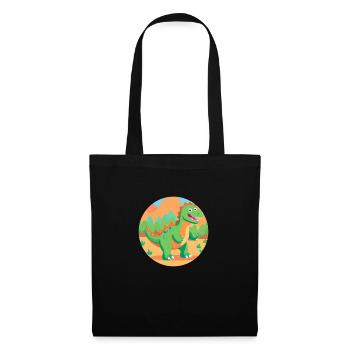 Jungle Dino Fun - Tote Bag - black - Front