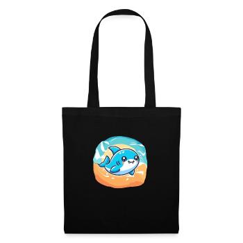 Bébé requin - Tote Bag - black - Front