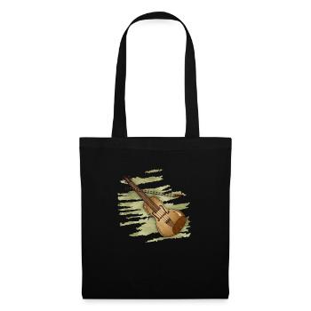 Violon - Sac en tissu - noir - Devant