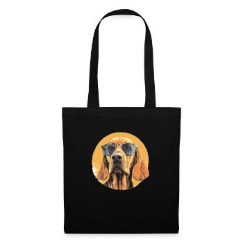 Limier - Sac en tissu - noir - Devant
