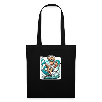 Surf - Sac en tissu - noir - Devant