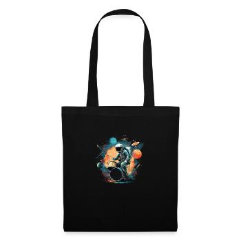 Space Drummer - Tote Bag - black - Front
