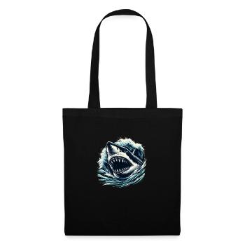 Mangeur d’hommes - Sac en tissu - noir - Devant