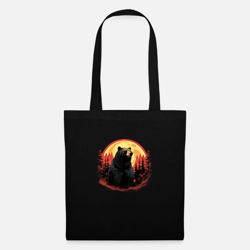 Big bear - Tote Bag - black