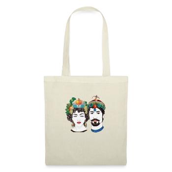 Teste di Moro - Sac en tissu - nature - Devant