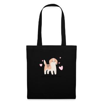 Big Heart Faithful Footprints - Tote Bag - black - Front