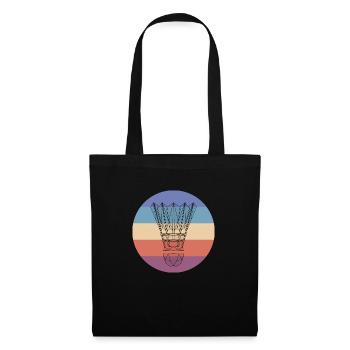Badminton - Sac en tissu - noir - Devant