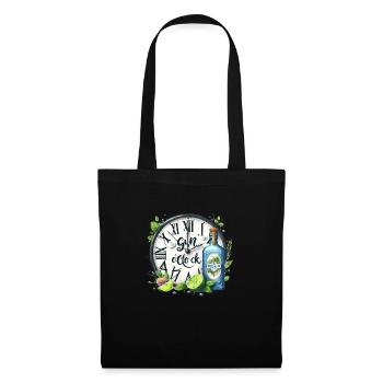 Gin o clock - Tote Bag - black - Front