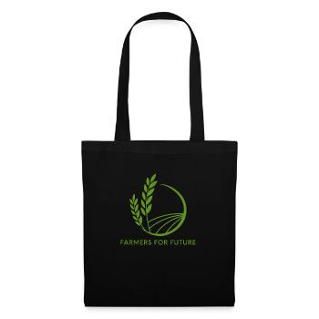 Farmers for Future - Stoffbeutel - Schwarz - Vorne