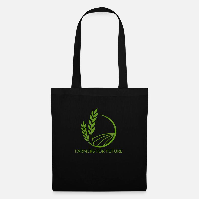 Farmers for Future - Stoffbeutel - Schwarz