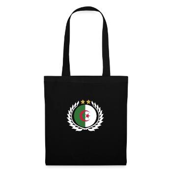 Algerian wreath - Algeria gift idea - Tote Bag - black - Front