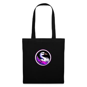 swan - Stoffbeutel - Schwarz - Vorne