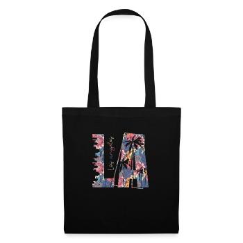 Los Angeles, États-Unis, États-Unis, Californie, Patriot Travel - Sac en tissu - noir - Devant