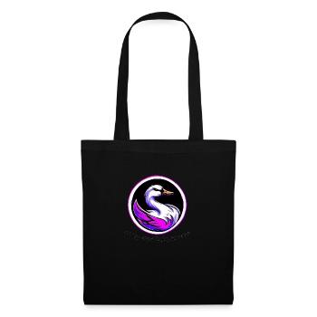 cygne Schwanau 3 - Sac en tissu - noir - Devant