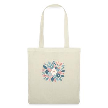 Pastel-coloured floral arrangement - Tote Bag - nature - Front