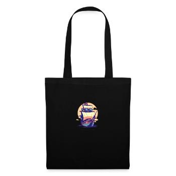 Vibe Voyage - Tote Bag - black - Front