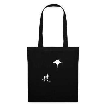 Diving - Tote Bag - black - Front