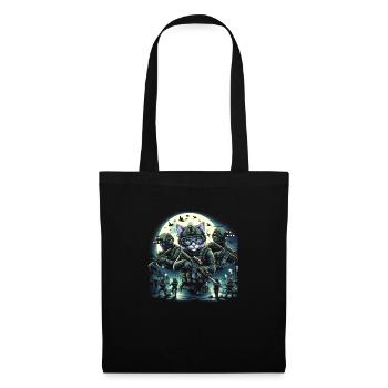 Ronronnements spéciaux - Sac en tissu - noir - Devant