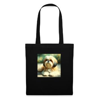 Shih Tzu - Tote Bag - black - Front