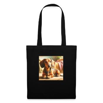 Dachshund - Tote Bag - black - Front