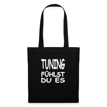Tuning - Tote Bag - black - Front