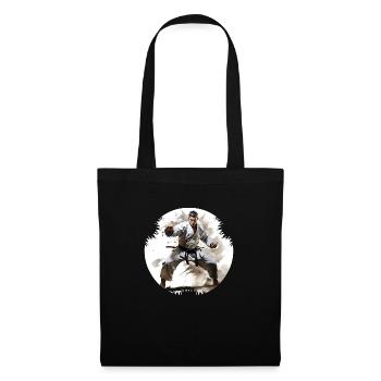 Le karaté peut améliorer la concentration - Sac en tissu - noir - Devant