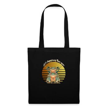 Sautons cette année, Paintball Tecnique - Sac en tissu - noir - Devant