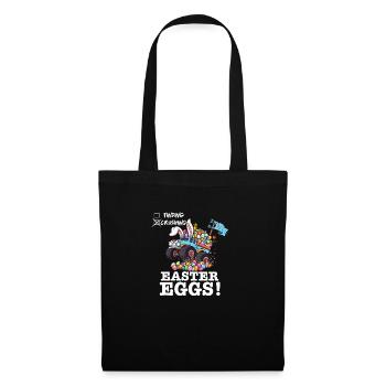 Crushing Easter Eggs Monster Truck - Tote Bag - black - Front