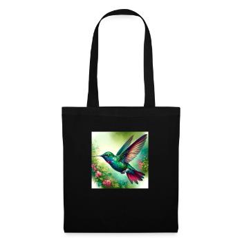 Colibri 1 - Sac en tissu - noir - Devant