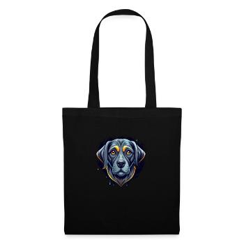 Labrador - Sac en tissu - noir - Devant
