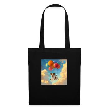Ballon Terrier - Stoffbeutel - Schwarz - Vorne