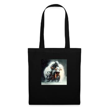 Tour d’Enduro 1 - Sac en tissu - noir - Devant