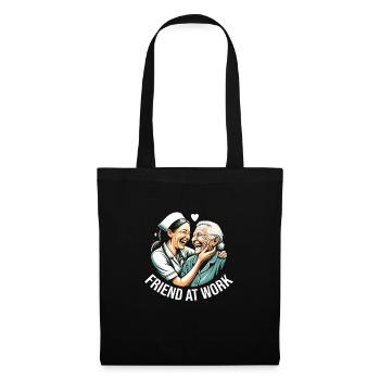 Geriatric nurse - Tote Bag - black - Front
