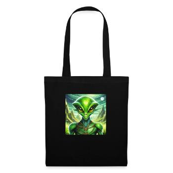 Firefly Lunar Green Alien Character - Tote Bag - black - Front