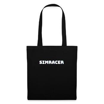For all Simracing fans - Tote Bag - black - Front
