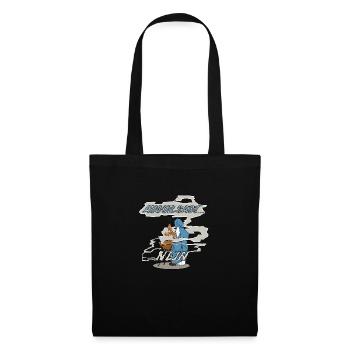 Augur dit non - Sac en tissu - noir - Devant