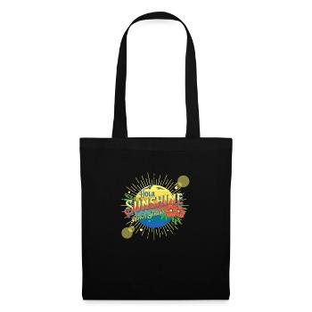 Latin Tropical Beach Summer Waves Sunny Vacation - Stoffbeutel - Schwarz - Vorne